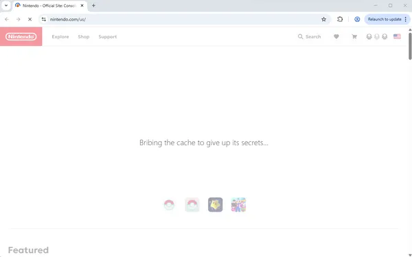 Something Better Than a Blank Screen