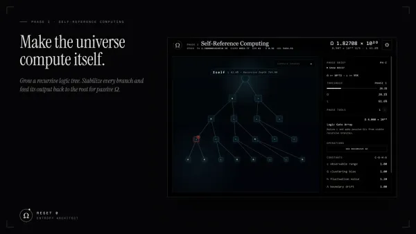 让宇宙自我运算